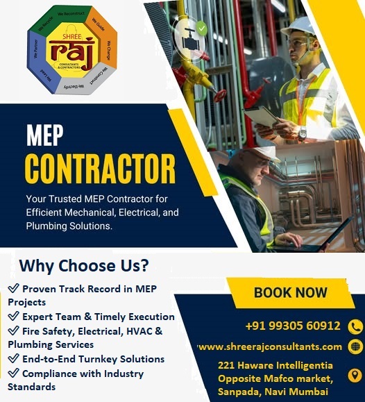 Why Choose ShreeRaj for MEP Consultant & Contractor in Maharashtra