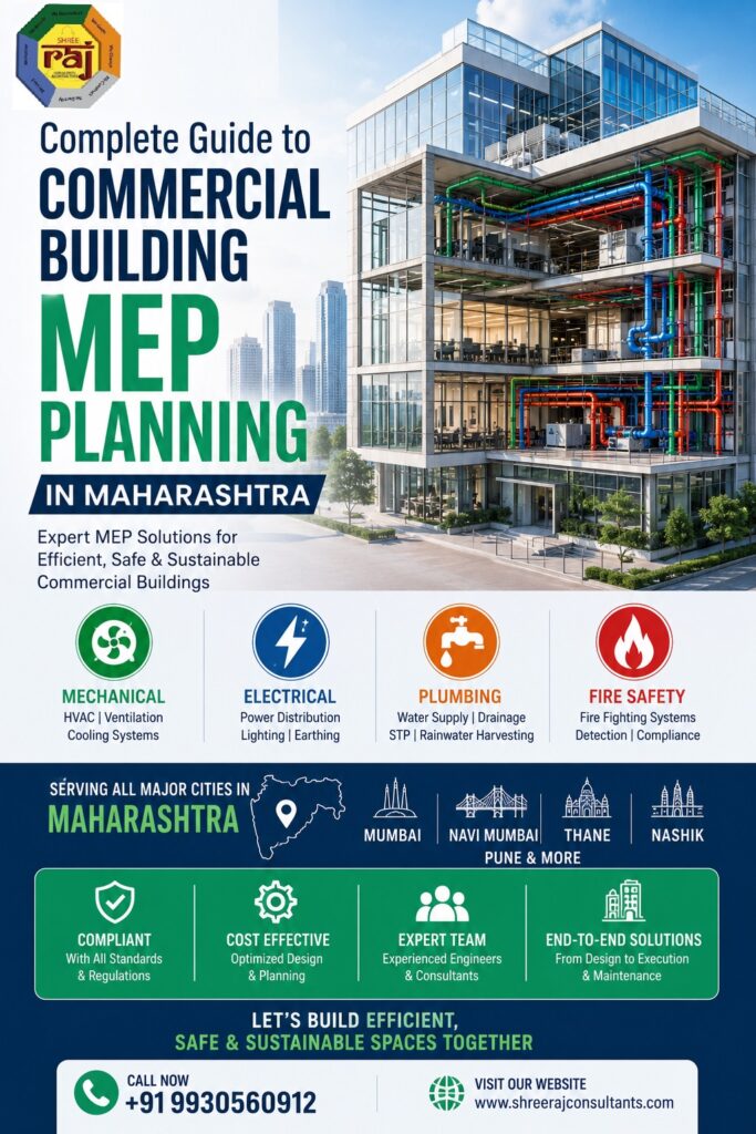 Commercial MEP Planning Services in Mumbai, Thane, Navi Mumbai, Nashik, Maharashtra 1