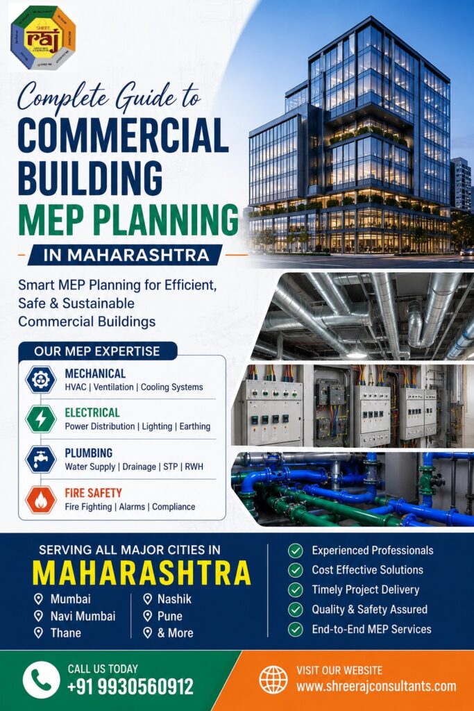 Commercial MEP Planning Services in Mumbai, Thane, Navi Mumbai, Nashik, Maharashtra 2