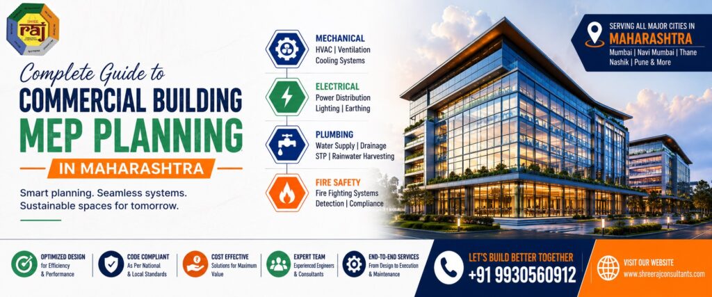 Commercial MEP Planning Services in Mumbai, Thane, Navi Mumbai, Nashik, Maharashtra 3