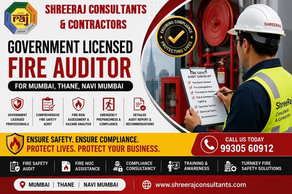 Government Licensed Fire Safety Auditor Services in Navi Mumbai, Thane & Mumbai