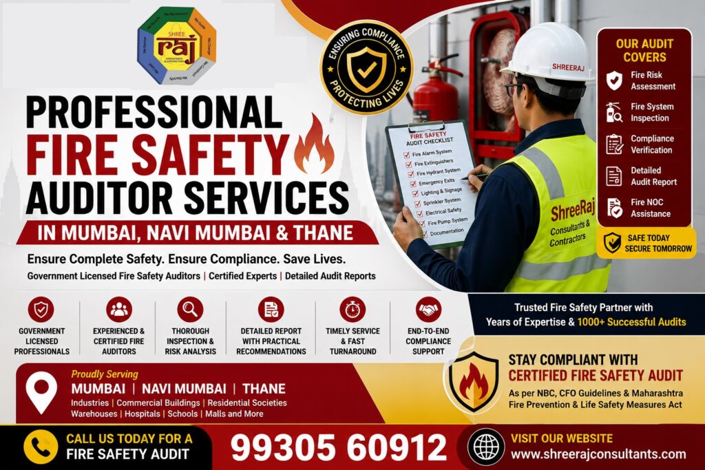 Professional Fire Safety Auditor Services In Mumbai, Navi Mumbai & Thane